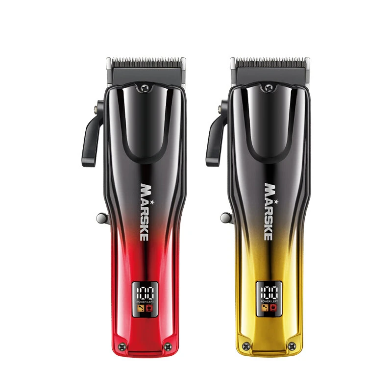 MARSKE MS-5052 Hair Clippers for Men Cordless Fade Trimmer with LED Display Precision Blades USB Rechargeable 240min Runtime (image for) MARSKE MS-5052 Hair Clippers for Men Cordless Fade Trimmer with LED Display Precision Blades USB Rechargeable 240min Runtime